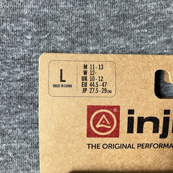 2-Pack Injinji Toe Socks Run Lightweight No‑Show Black L - Picture 4 of 10